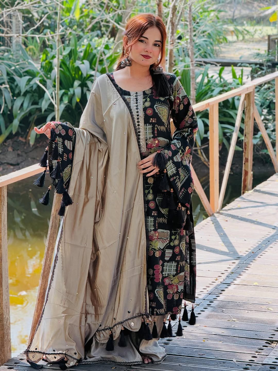 Digital Print Three Piece (Code-144)