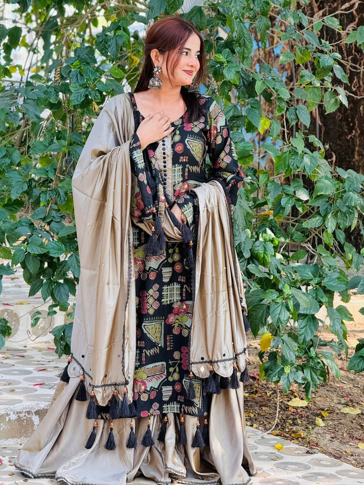 Digital Print Three Piece (Code-144)
