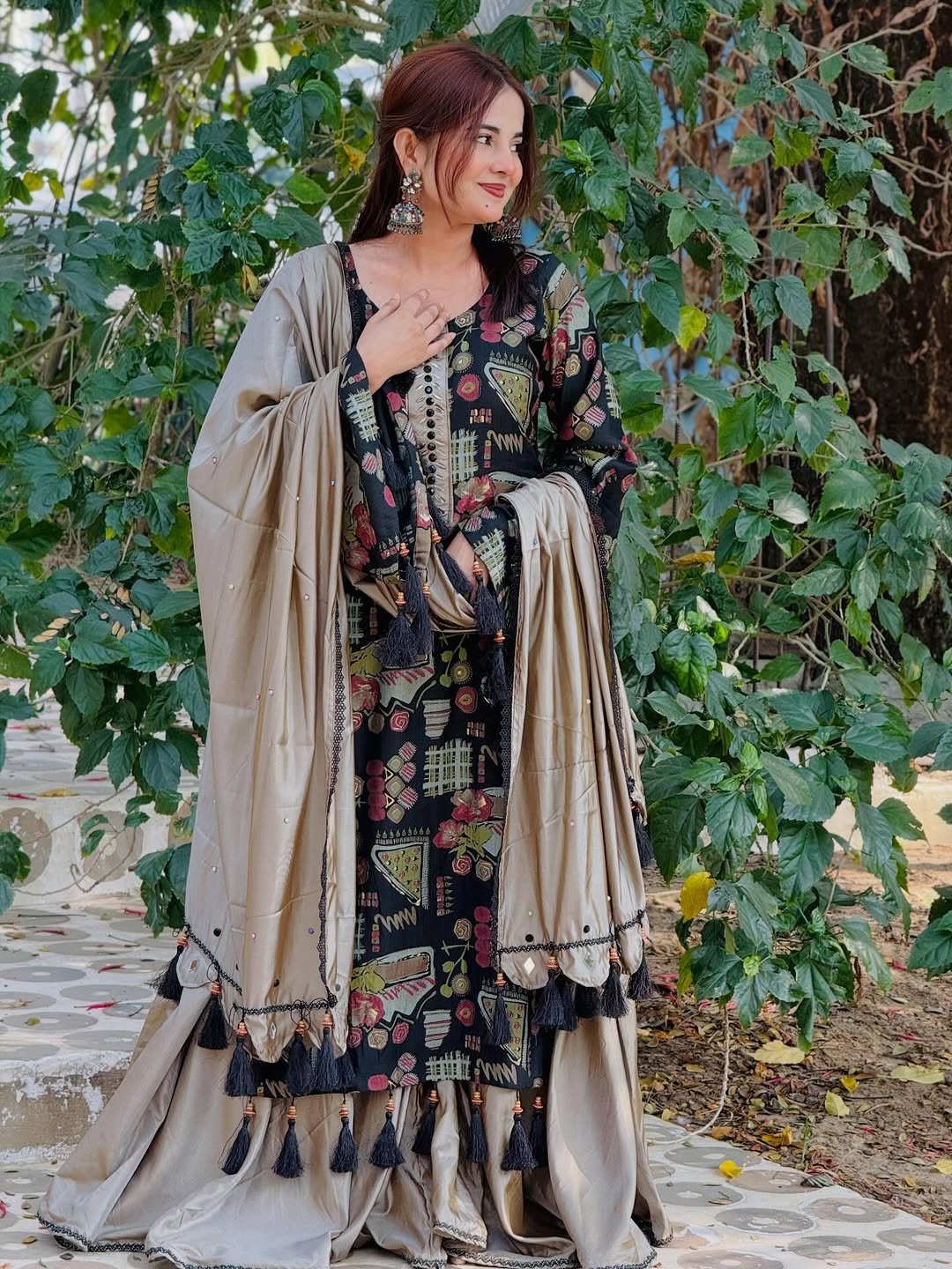 Digital Print Three Piece (Code-144)